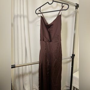 Classic Brown jumpsuit